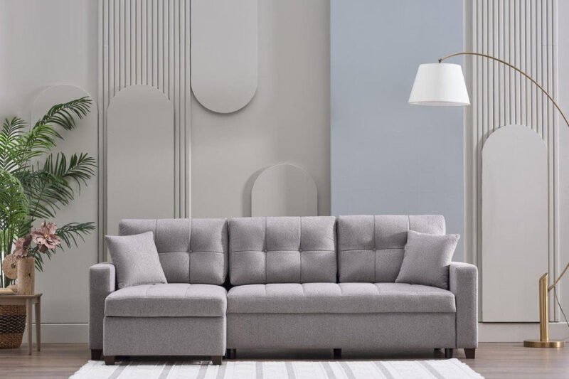 Mocca Sleeper Sectional