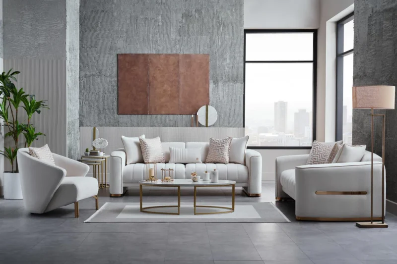 Veronica Living Room Set - Sofa